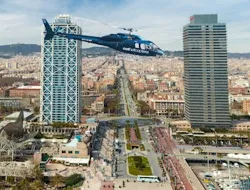 Barcelona Coast Helicopter Flight